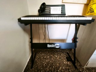 Teclado RockJam RJ761 + Soporte y Banco