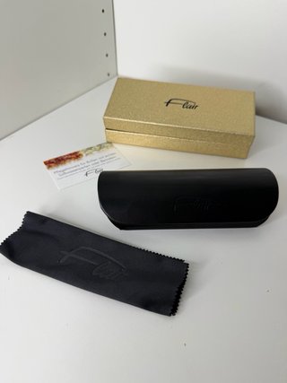 Set custodia occhiali Flair scatola e pannetto