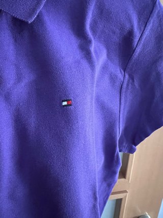 Polo Tommy Hilfiger Morado Talla L