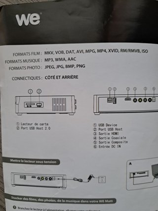 Hard disk esterno We 500 GB