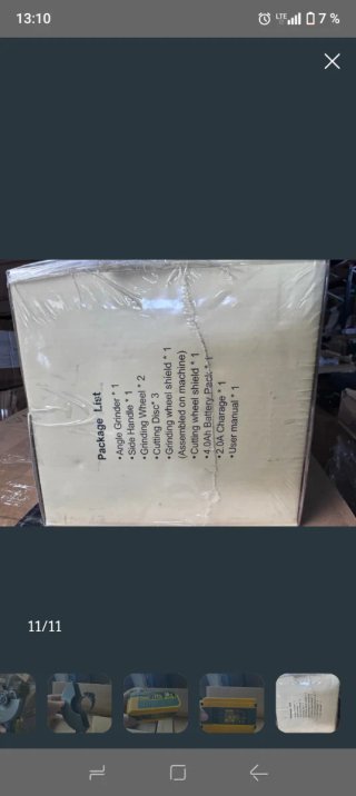 Amoladora a batería TECPPO MTR420B