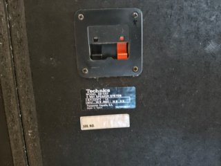 Altavoces Technics SB-CS7 Negros