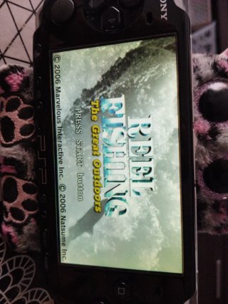 Reel Fishing psp