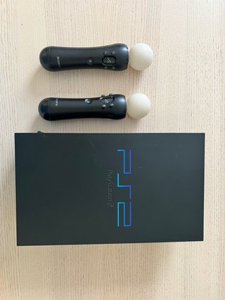 PlayStation 2 + 2 mandos D-Move