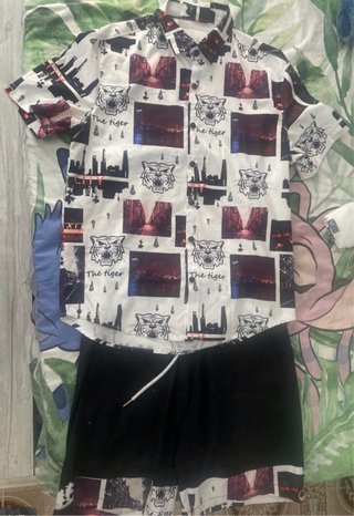 Conjunto Tigre Shein Talla S Hombre