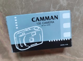 Cámara Camman 135 Lente 28mm Compacta Analógica