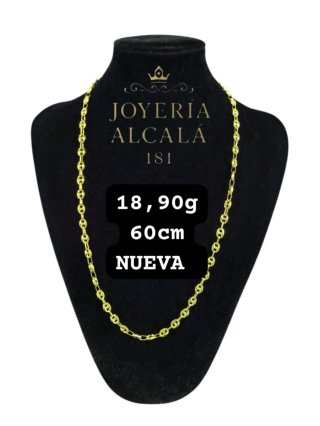 Cadena Calabrote Oro 18,90g 60cm