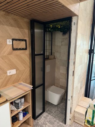 Fabricación de puertas corredera cristal y metal