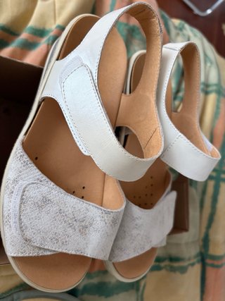 Sandalias Doctor Cutillas Plata/Blanco