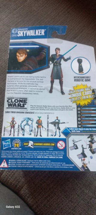 Star Wars clone wars Anakin Skywalker Figura