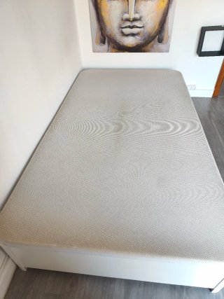 Canapé abatible 105x190 madera blanco