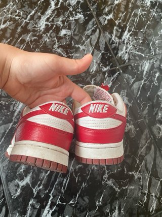 Zapatillas Nike Dunk Rojas y Blancas