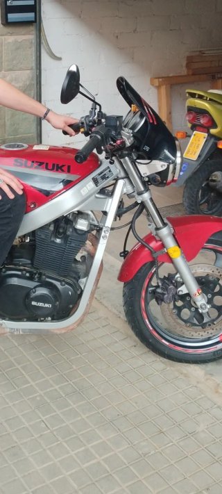Suzuki GS500E Roja y Negra            632094073
