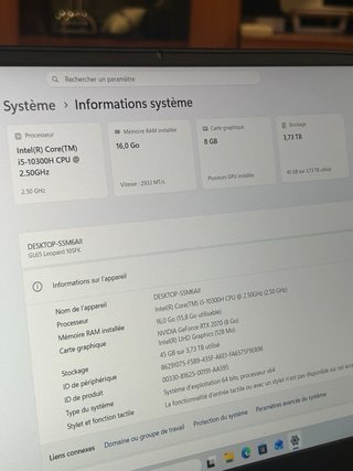 MSI GL65 Leopard 10SFK Gaming Laptop