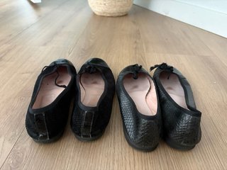 2 pares Bailarinas Pretty Ballerinas negras