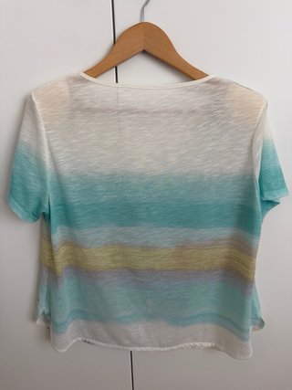 Blusa floral con pedrería XL 44/46
