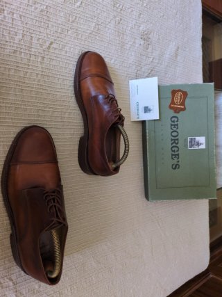 Zapatos George's Piel Hechos a Mano.