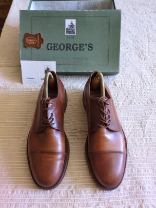 Zapatos George's Piel Hechos a Mano.