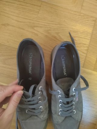 Superga ante grises