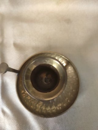 Palmatorias de bronce antiguas