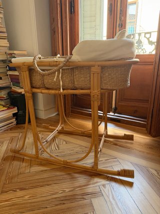 Moisés Cuna Bebé bambu zara home