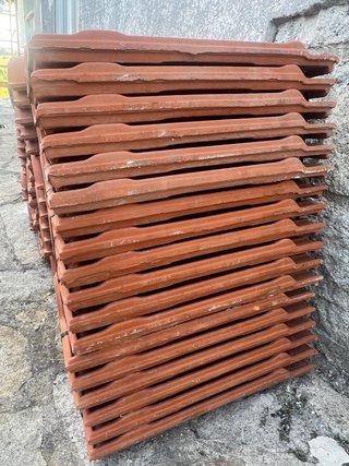 Teja Cerámica Mixta S10 Rojo