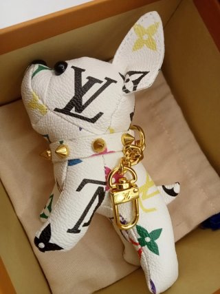Llavero Perro Bulldog Francés Louis Vuitton