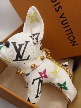 Llavero Perro Bulldog Francés Louis Vuitton