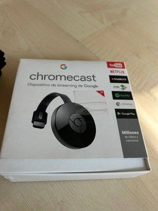 Lote: Receptor TDT , Camara PS2 Eye toy Chromecast