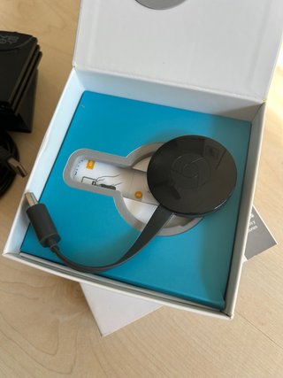 Lote: Receptor TDT , Camara PS2 Eye toy Chromecast