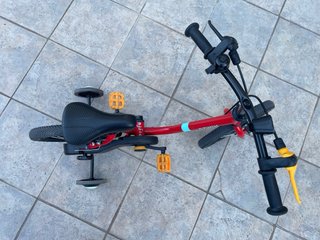 Bicicleta infantil Btwin 14 roja
