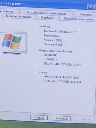 PC AMD Windows XP LG Gris/Plata