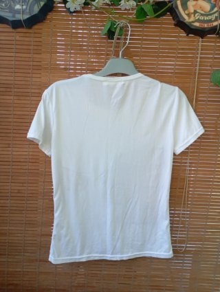 Camiseta Mujer Talla M Estampado Manos