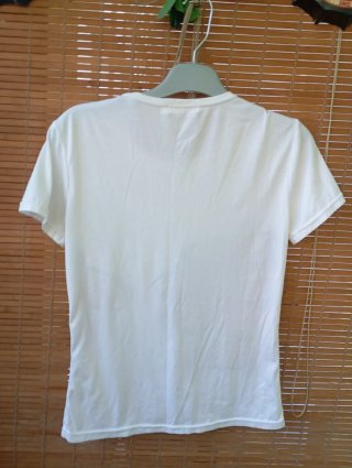Camiseta Mujer Talla M Estampado Manos