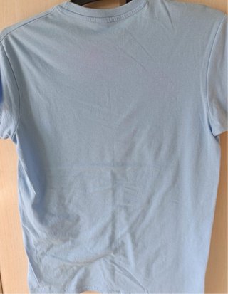 Camiseta azul celeste hombre