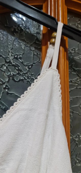 Vestido ibicenco blanco T.Única nuevo