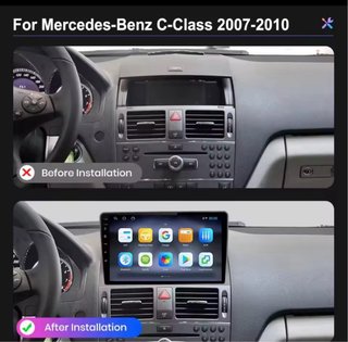 Pantalla radio de Coche para mercedes benz Clase C