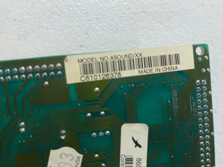 Avance Logic ALS100 TARJETA DE SONIDO ISA16