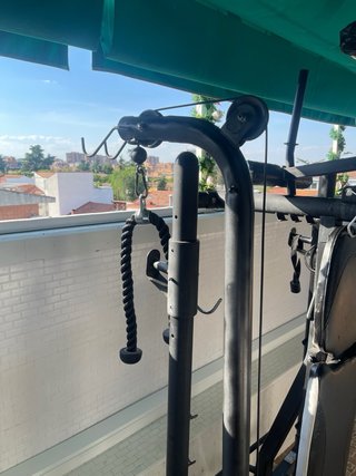Banco musculación multifunción plegable