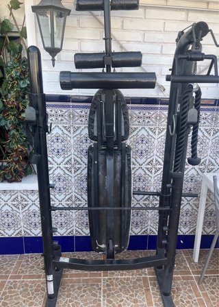 Banco musculación multifunción plegable