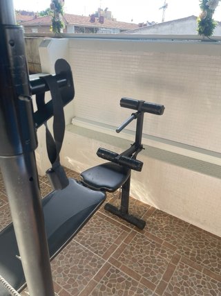 Banco musculación multifunción plegable
