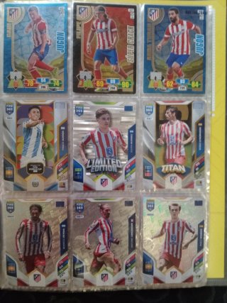 Pack cromos FIFA 365 Adrenalyn XL At. Madrid