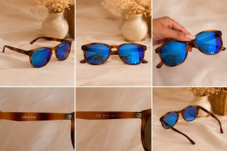 Gafas de sol MR. BOHO Tortoise Azul