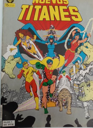 Lote Comics Números 1 Marvel + DC, Vintage años 80