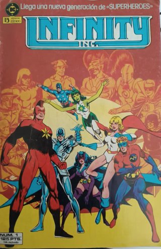 Lote Comics Números 1 Marvel + DC, Vintage años 80
