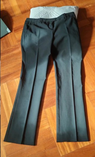 Pantaloni Elisabetta Franchi neri taglia 42