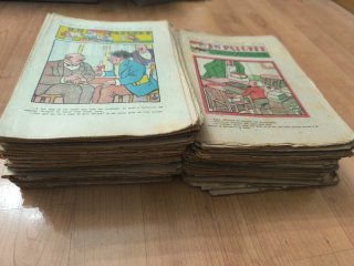 Lote de más de 100 revistas antiguas