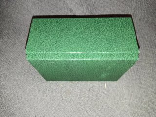 Caja Rolex Verde vacia
