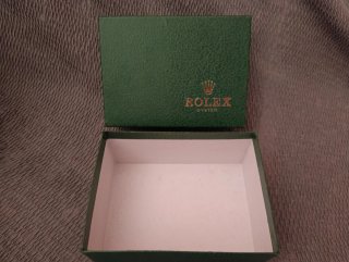 Caja Rolex Verde vacia