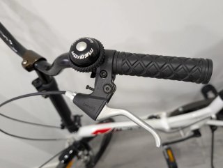 Bicicleta plegable Merida blanca